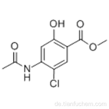 Benzoesäure, 4- (Acetylamino) -5-chlor-2-hydroxy-, methylester CAS 24190-77-0